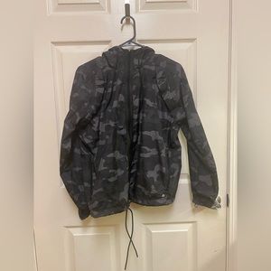 Black Camo Bomber Jacket